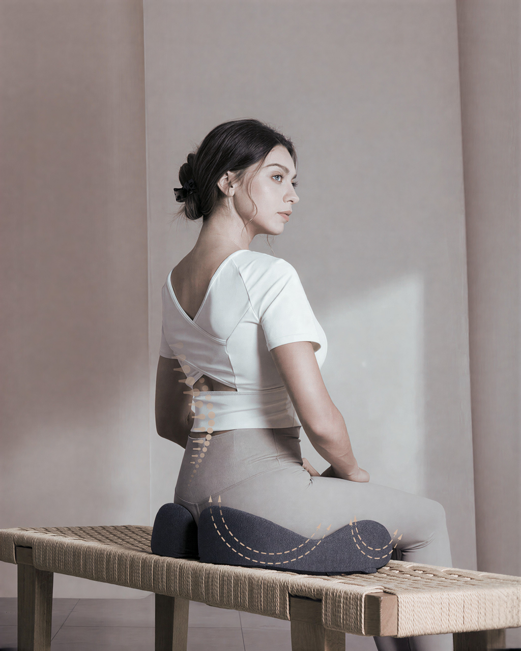 SittSmart™ Original – ergonomisk sittdyna för stol