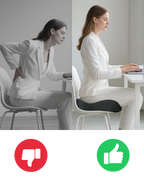 SittSmart™ Original – ergonomisk sittdyna för stol
