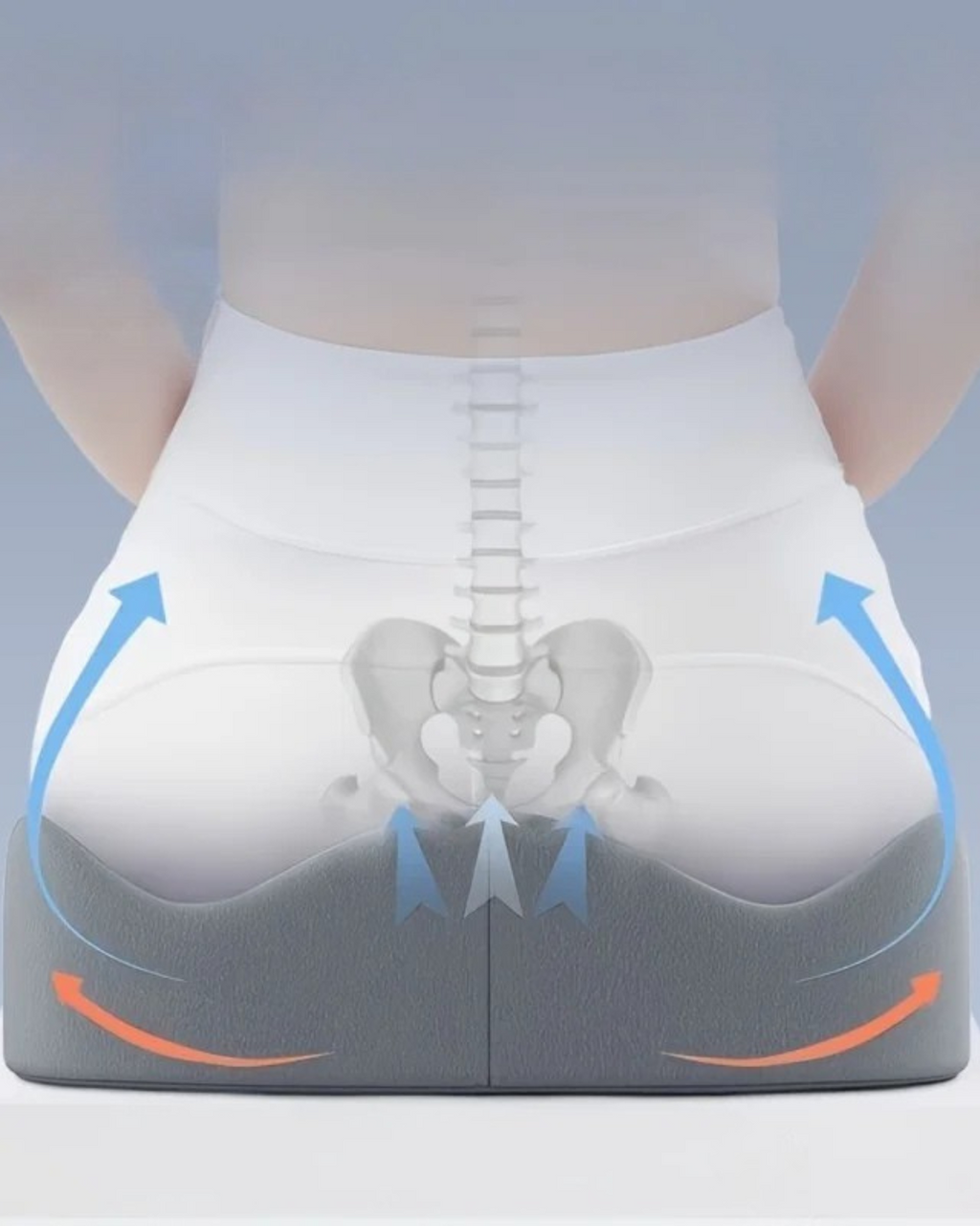 SittSmart™ Original – ergonomisk sittdyna för stol