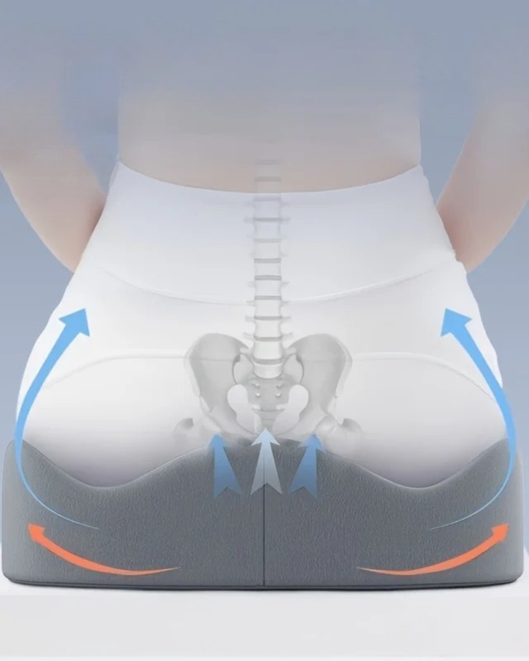 SittSmart™ Original – ergonomisk sittdyna för stol